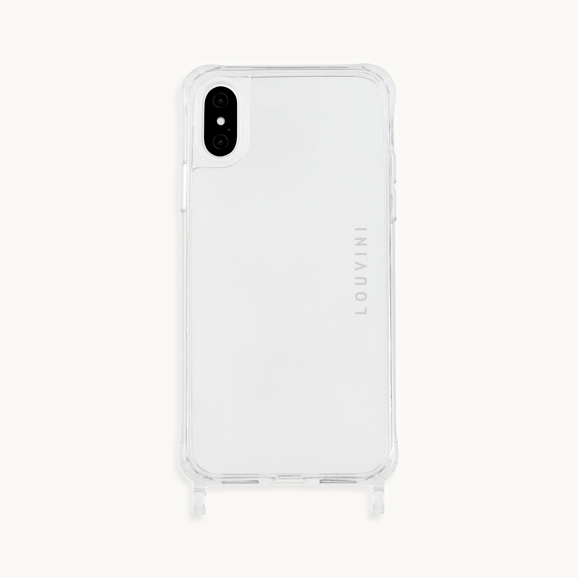 CLEAR IPHONE CASE WITH LOOPS CHARLIE