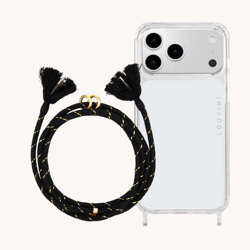 Charlie iPhone Case & Kaia USB-C Black Cord