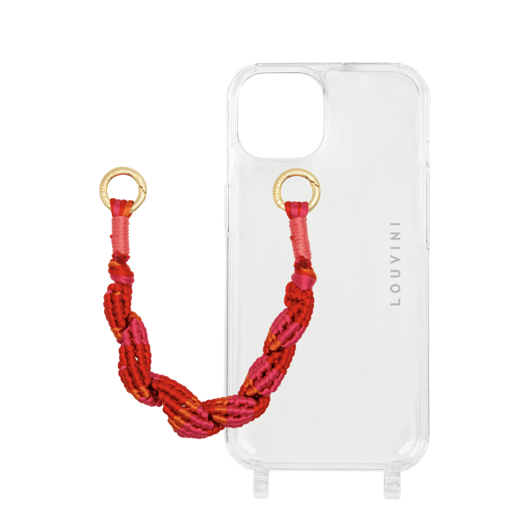 Charlie iPhone Case & LAYLA Fuchsia Woven Cord