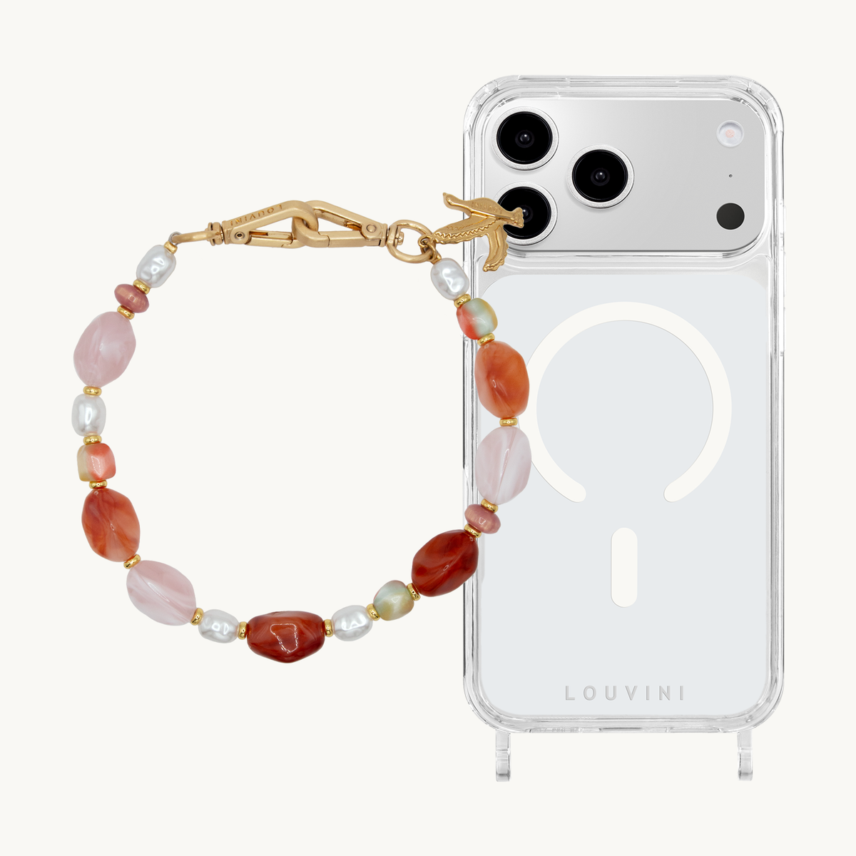 CHARLIE MagSafe iPhone Case & Bracelet PETIT ESMEE Ruby