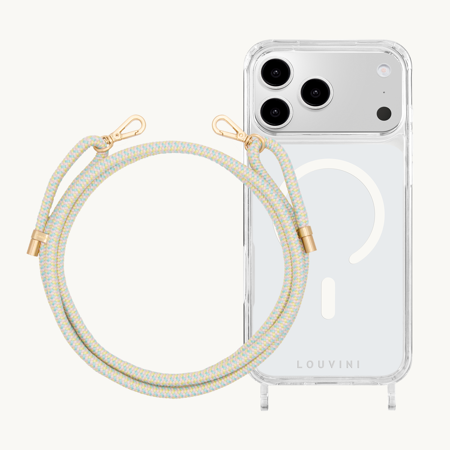 CHARLIE MagSafe iPhone Case & TESSA Pastel Cord