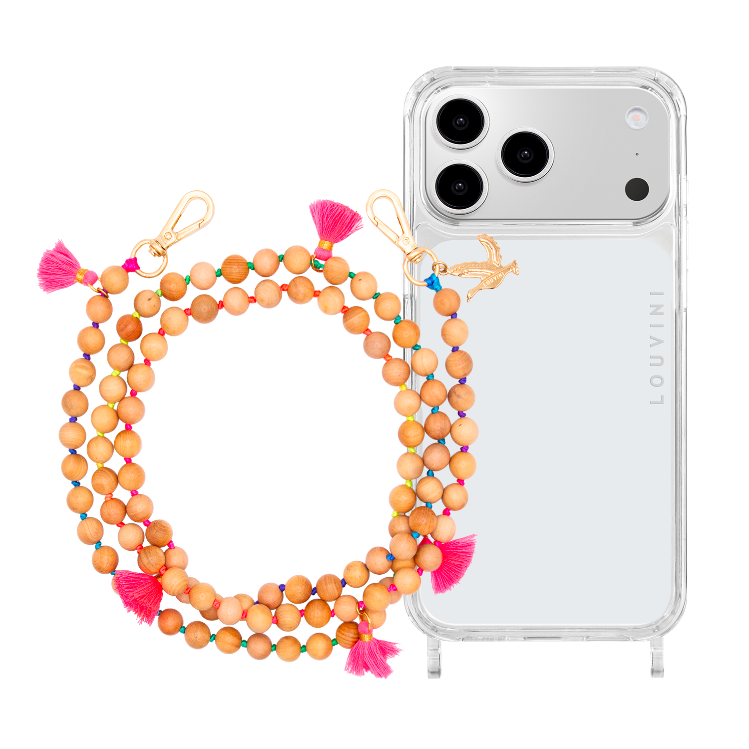 CHARLIE iPhone case & MIRA Fluo strap