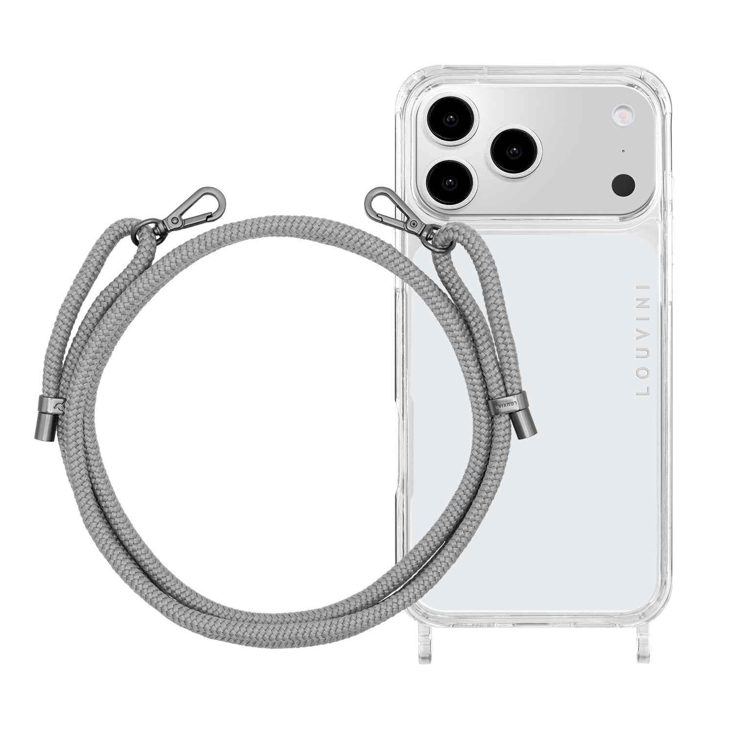Charlie iPhone Case & Noah Grey Cord