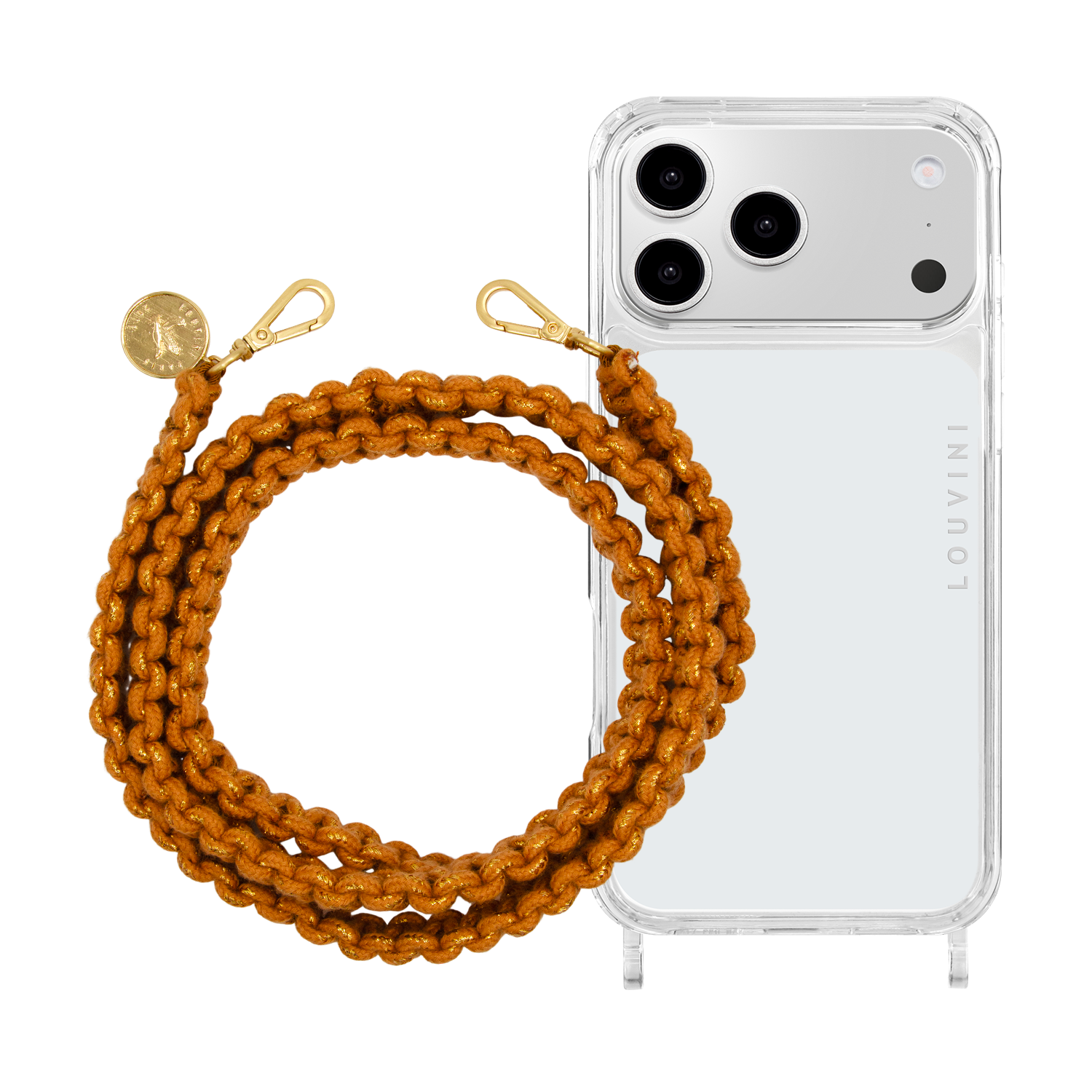 Charlie iPhone Case & Palma Caramel Cord