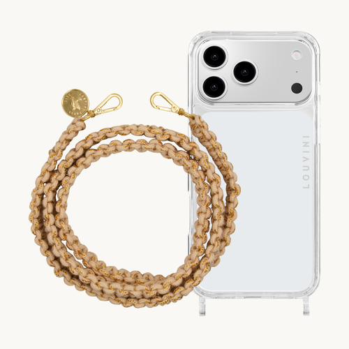 Charlie iPhone Case & Palma Cream Cord