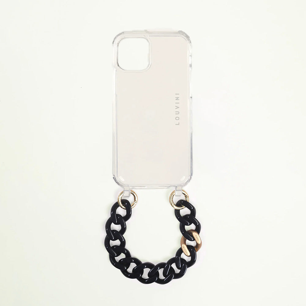 Charlie iPhone Case & Petit Zoe Black chain