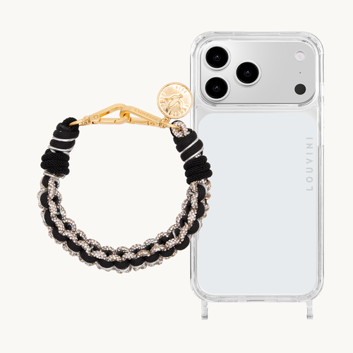 CHARLIE iPhone Case & PETIT CLEO Bracelet Black 
