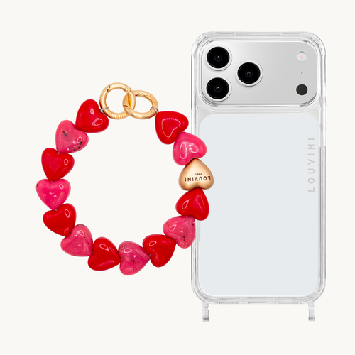 Charlie iPhone Case & Petit Cuore chain 