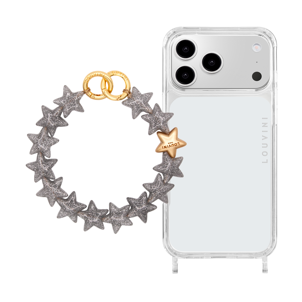 CHARLIE iPhone Case & Bracelet PETIT ETOILE Silver