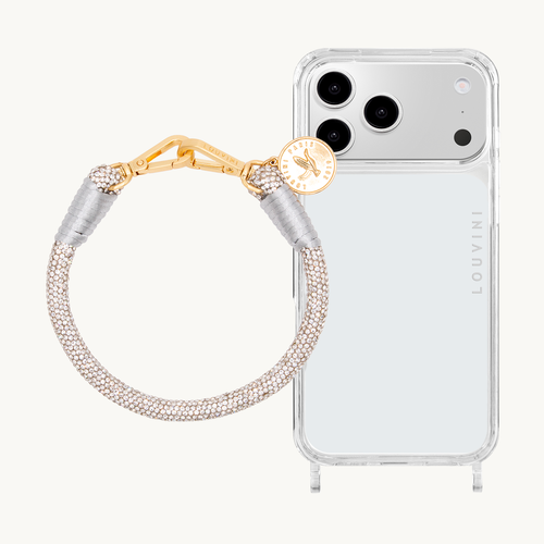 CHARLIE iPhone Case & PETIT KIM Bracelet Silver