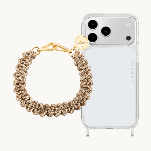 CHARLIE iPhone Case & Bracelet PETIT SCARLETT Gold