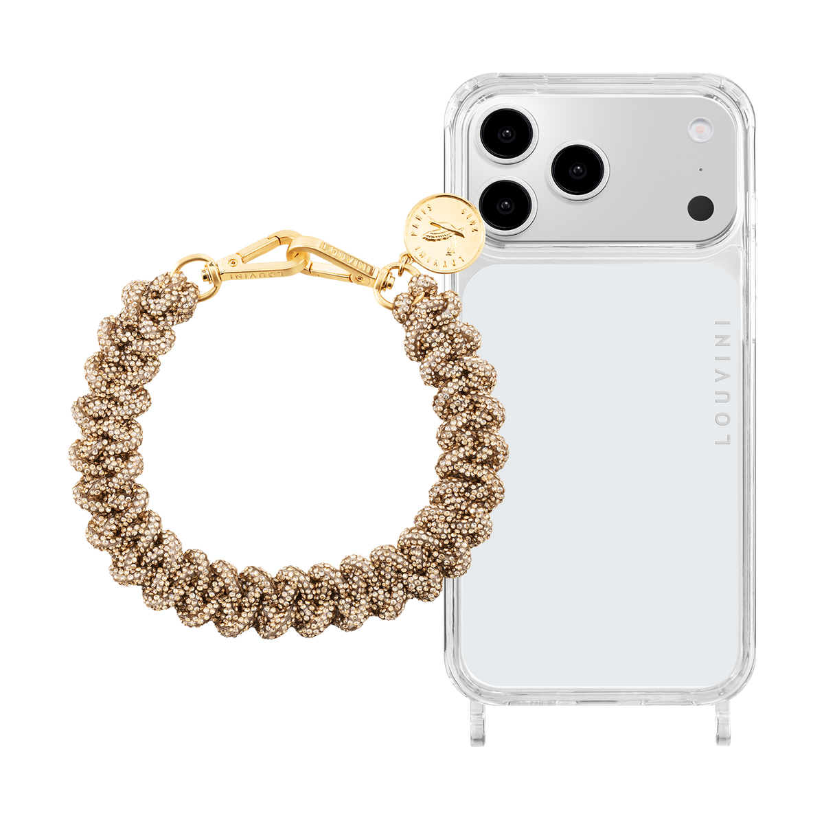 CHARLIE iPhone Case & Bracelet PETIT SCARLETT Gold