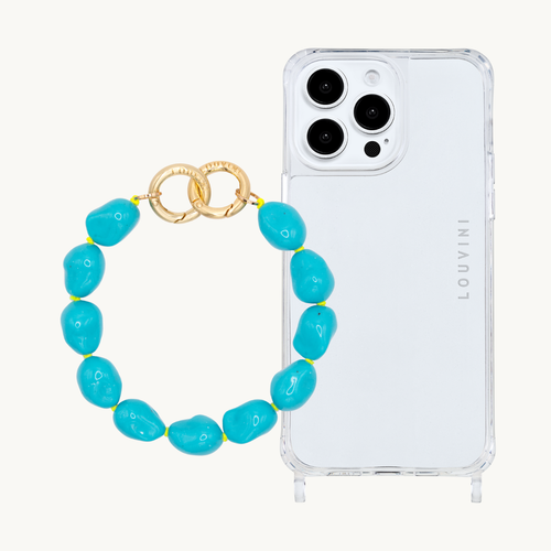 CHARLIE iPhone Case & ROMY Turquoise Bracelet