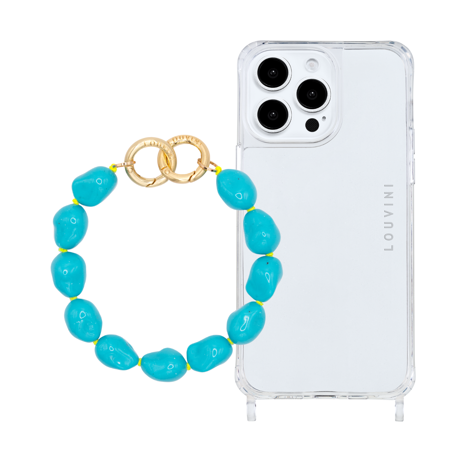 CHARLIE iPhone Case & ROMY Turquoise Bracelet