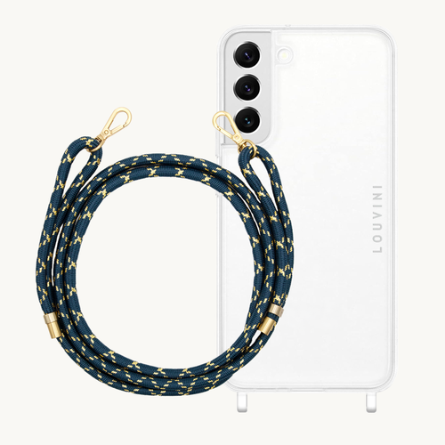 ensemble coque samsung et cordon de téléphone tressé 