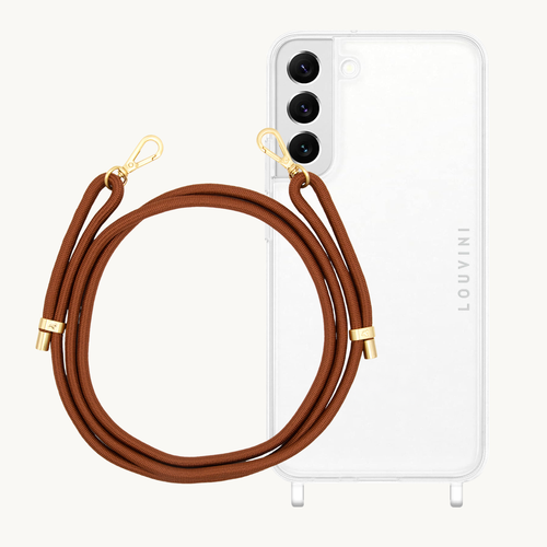ensemble coque samsung et cordon de téléphone tressé 