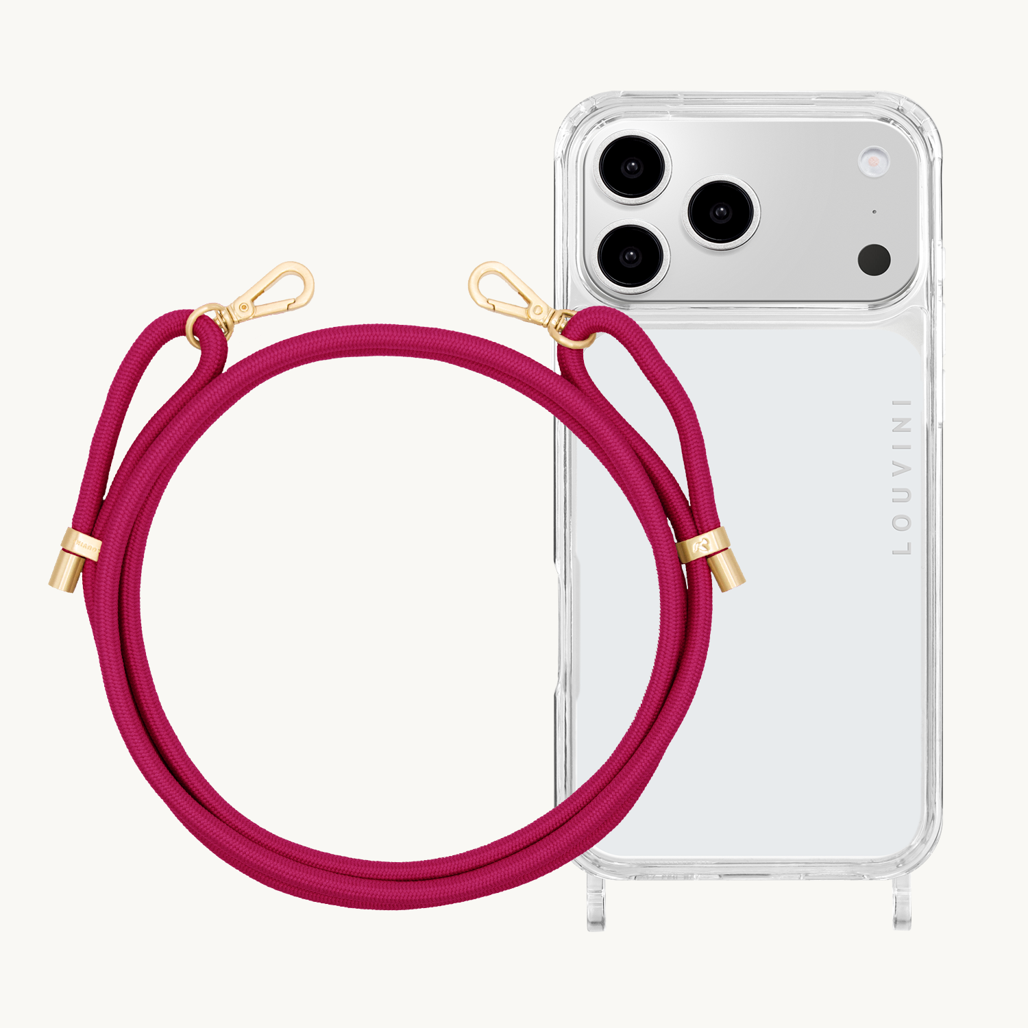 CHARLIE iPhone Case & TESSA Fuchsia Cord