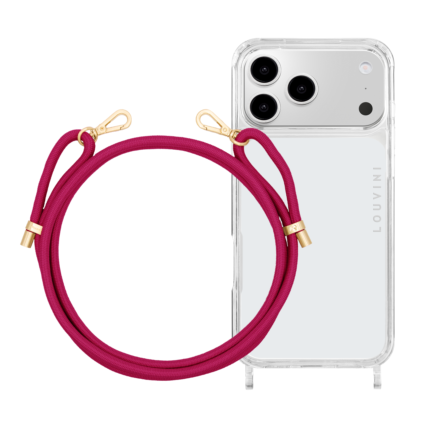 CHARLIE iPhone Case & TESSA Fuchsia Cord