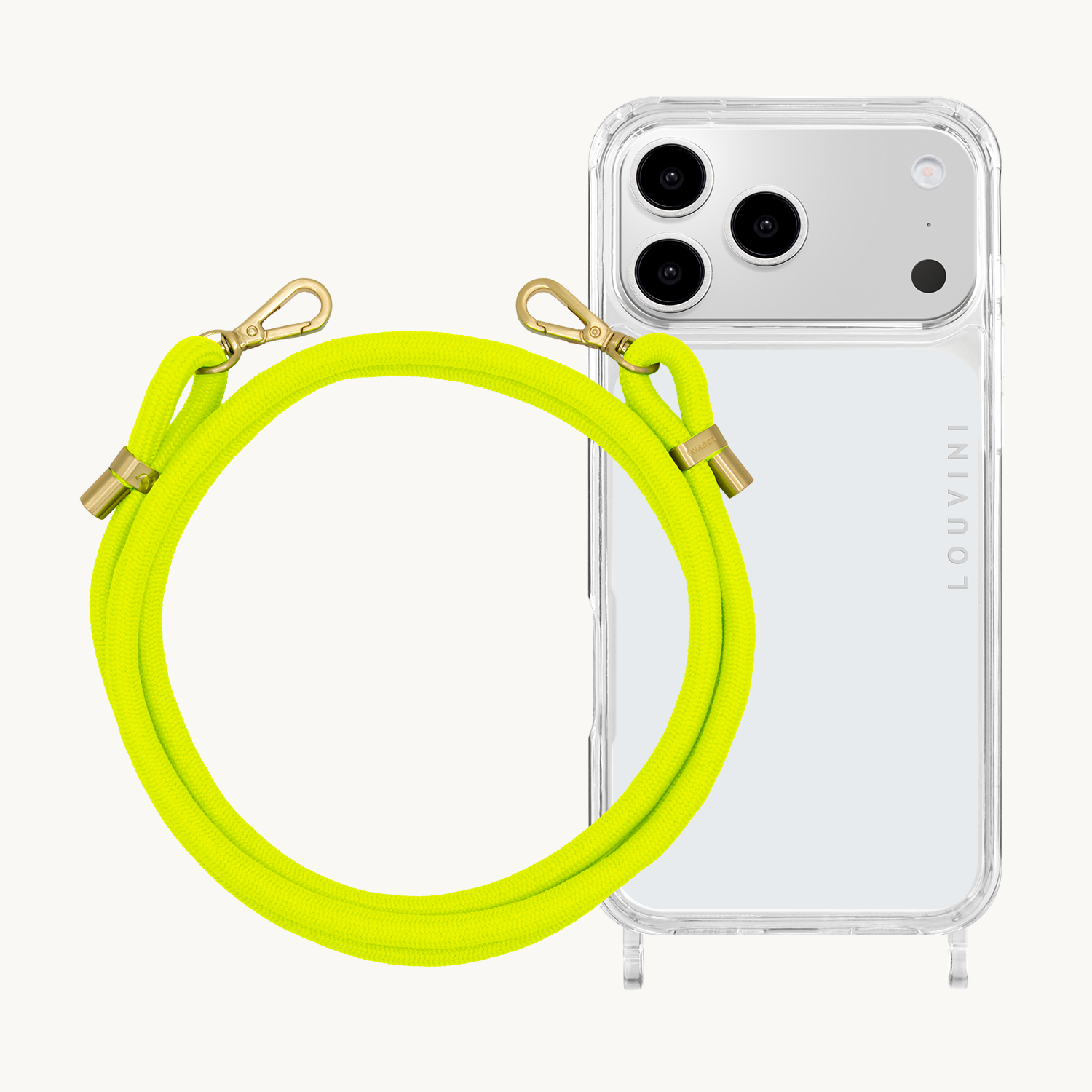 Charlie iPhone Case & Tessa Neon Yellow Cord