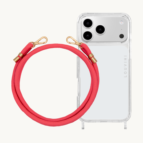 Charlie iPhone Case & Tessa Neon Pink Cord