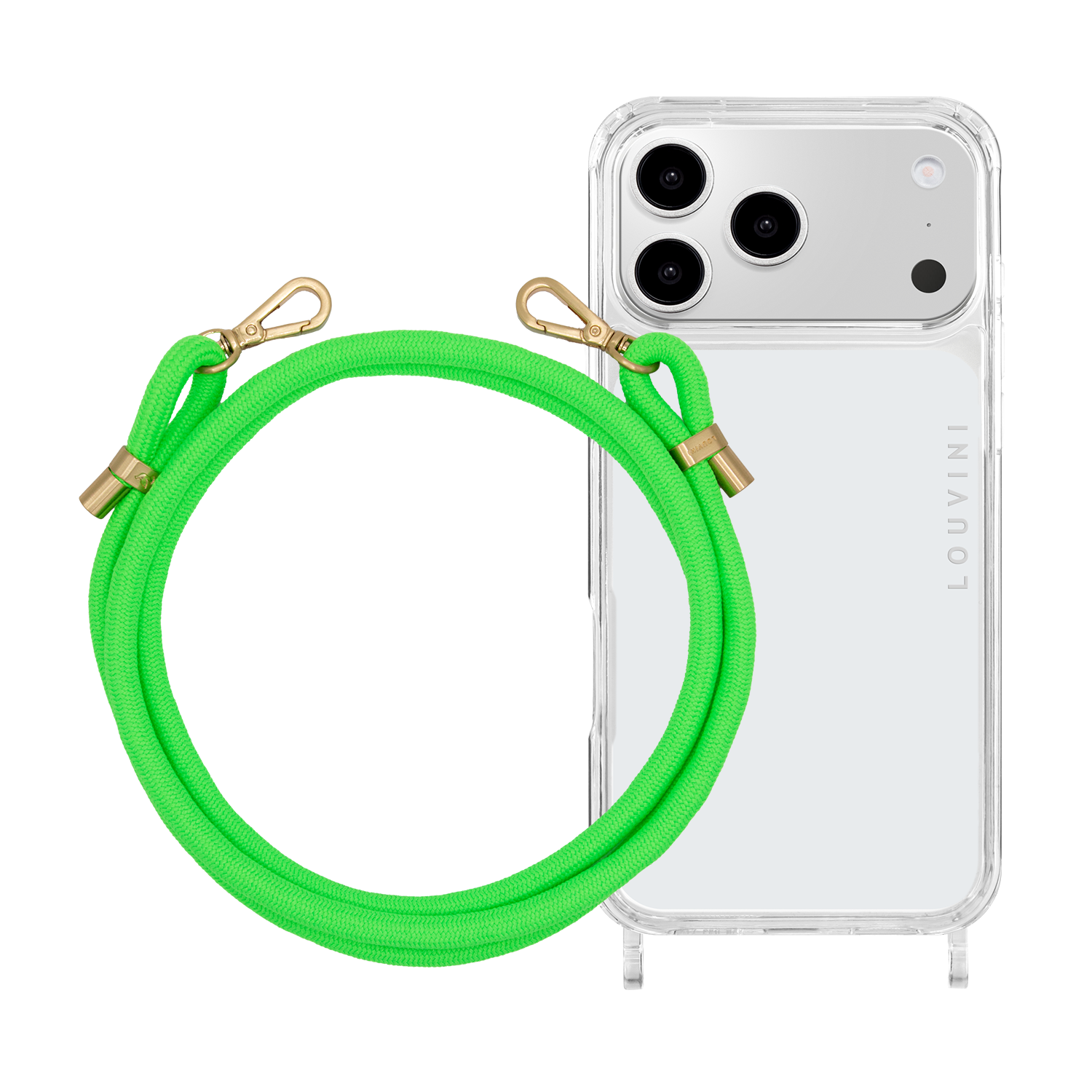 Charlie iPhone Case & Tessa Neon Green Cord