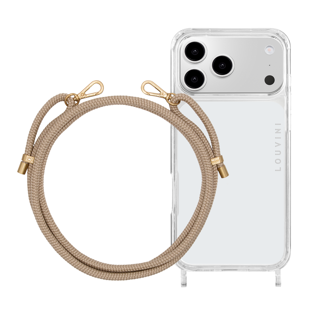 CHARLIE iPhone Case & TESSA Cord Sand