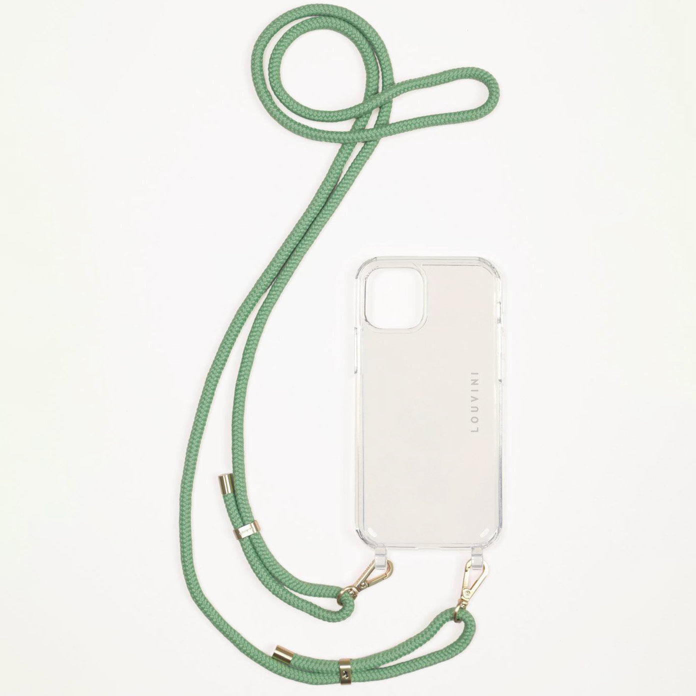 Charlie iPhone Case & Tessa Light-Green Cord