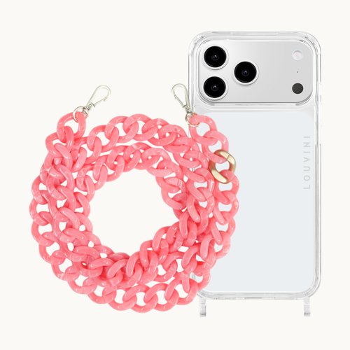 Charlie iPhone Case & Zoe Coral Chain