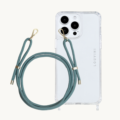 Charlie iPhone Case & Tessa Blue-Turquoise Cord