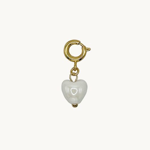LUCKY CHARMS - White Heart