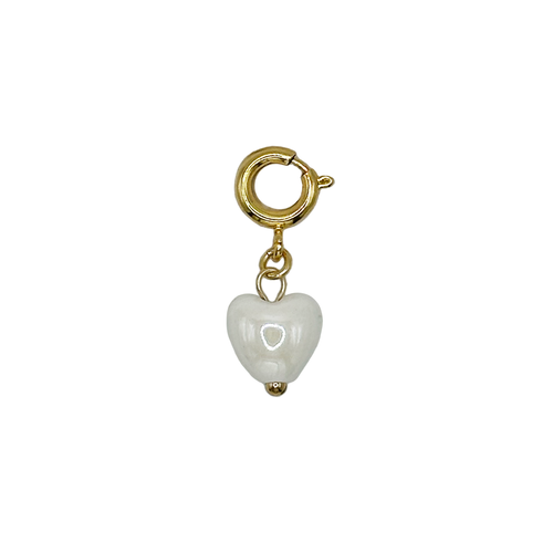 LUCKY CHARMS - White Heart