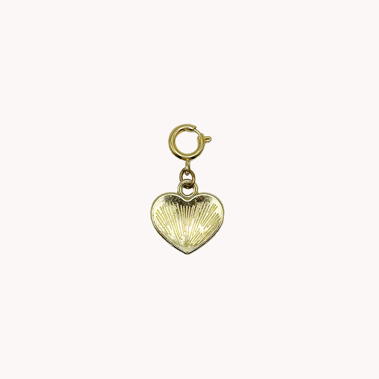 Charm Drapeau Coeur France Dos Dore