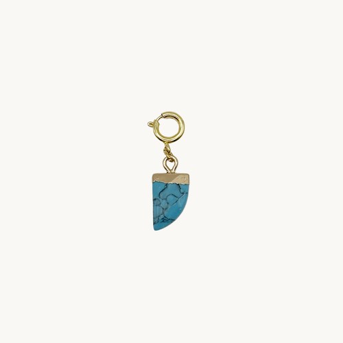 Charm Pierre Turquoise