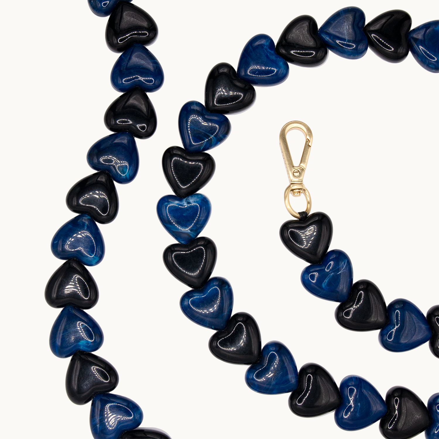 CUORE Chain - Black - Navy 