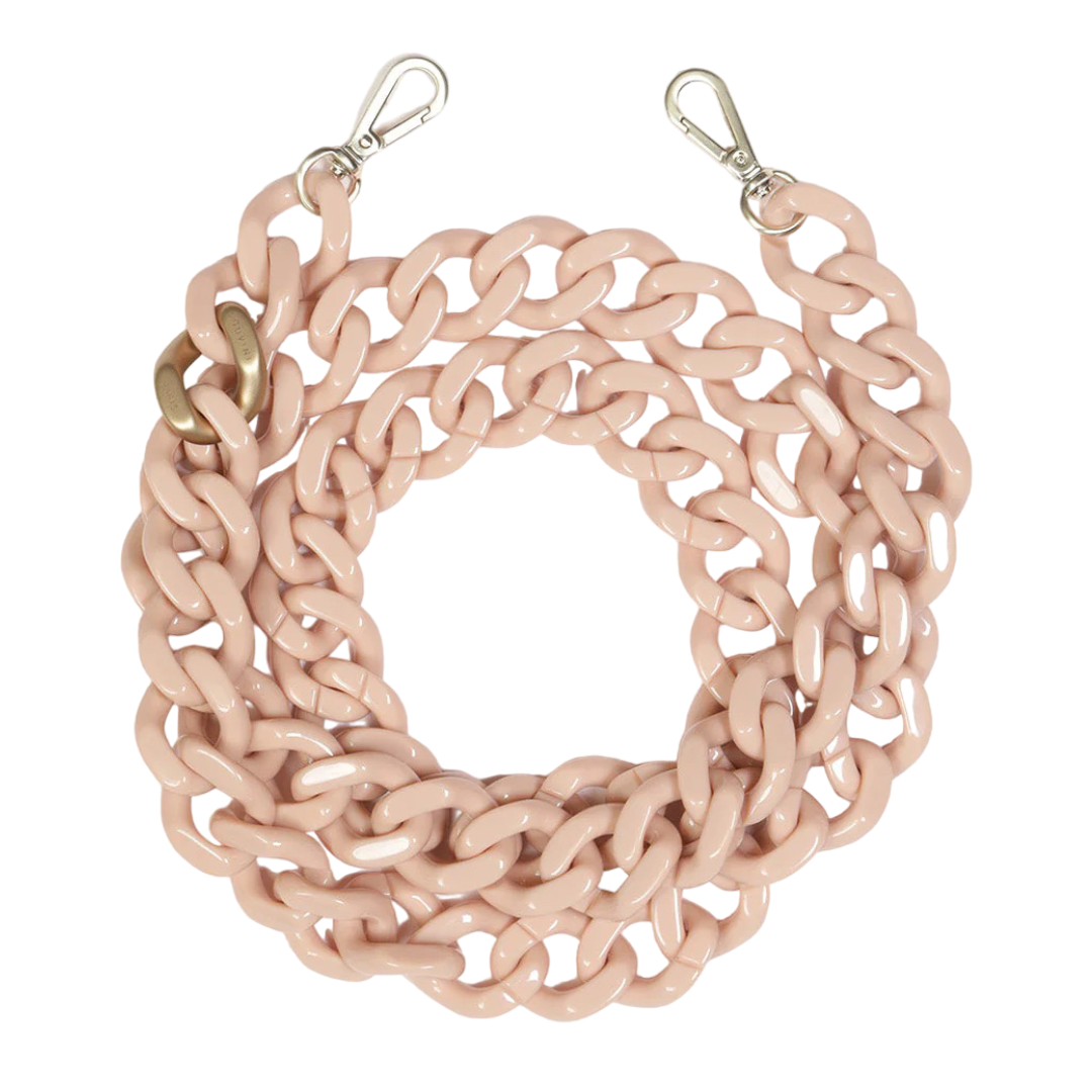 chaine telephone rose nude bandouliere