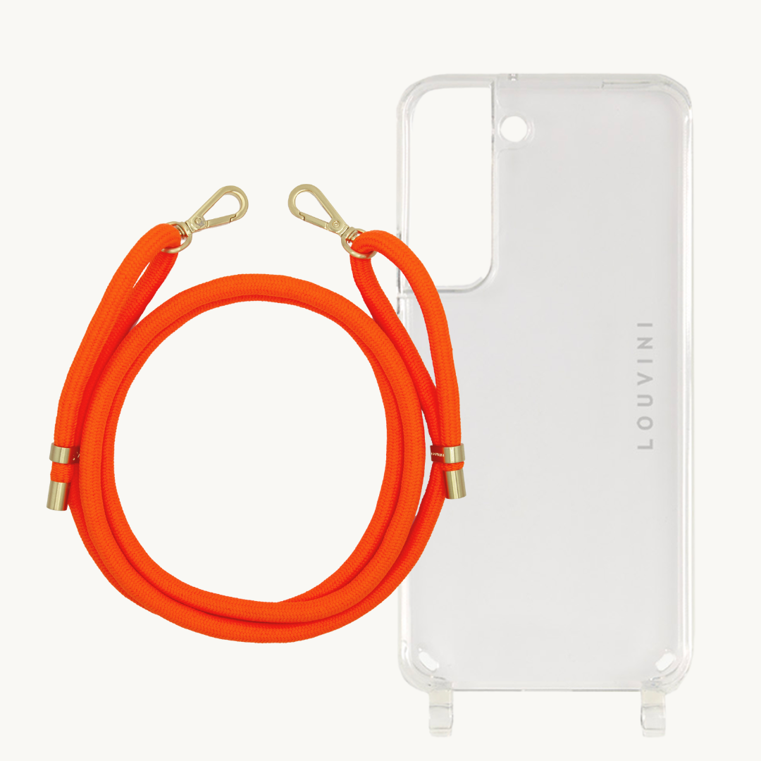 Charlie Case (Samsung) & Tessa Neon Orange Cord 