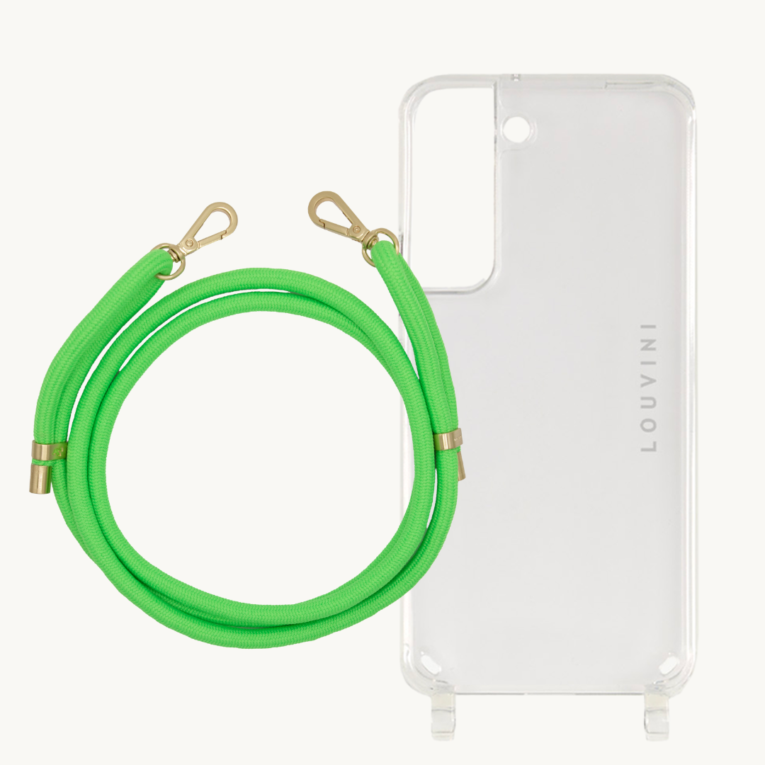 Charlie Case (Samsung) & Tessa Neon Green Cord 