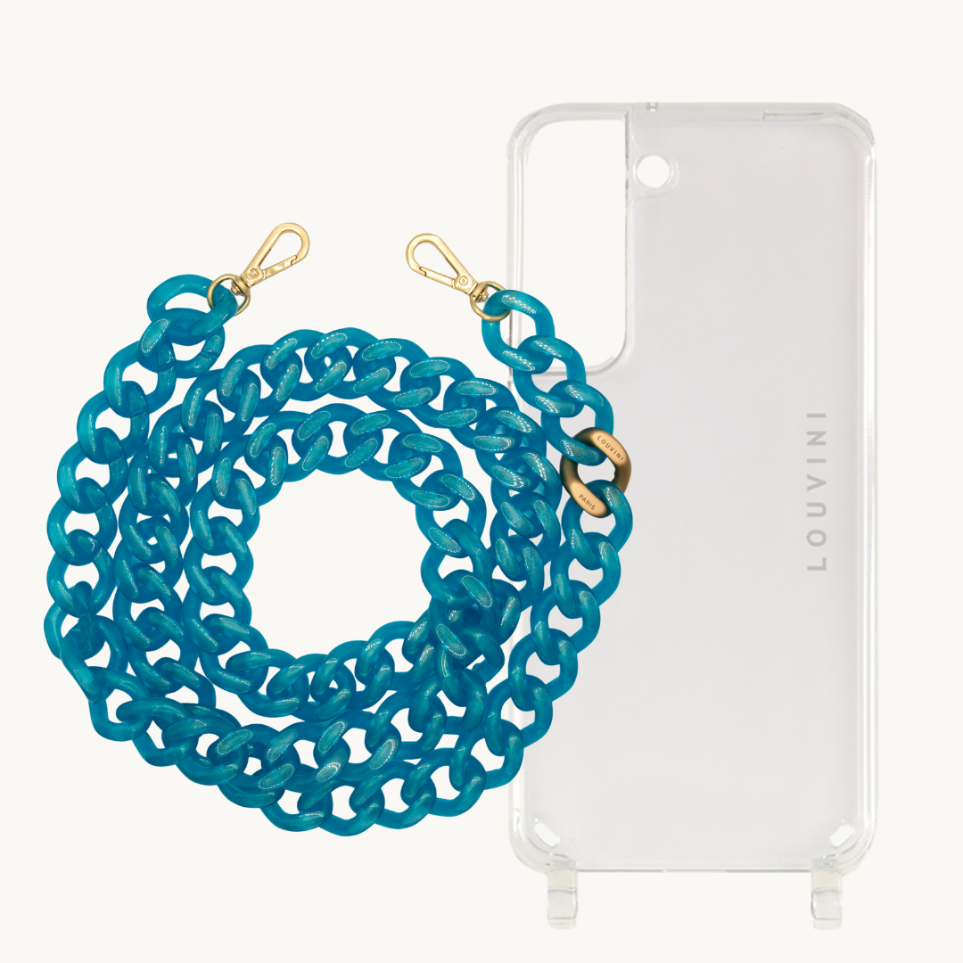 Charlie Case (Samsung) & Zoe Iced Blue Chain