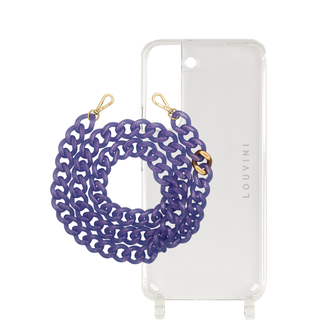 Charlie Case (Samsung) & Zoe Iced Purple Chain