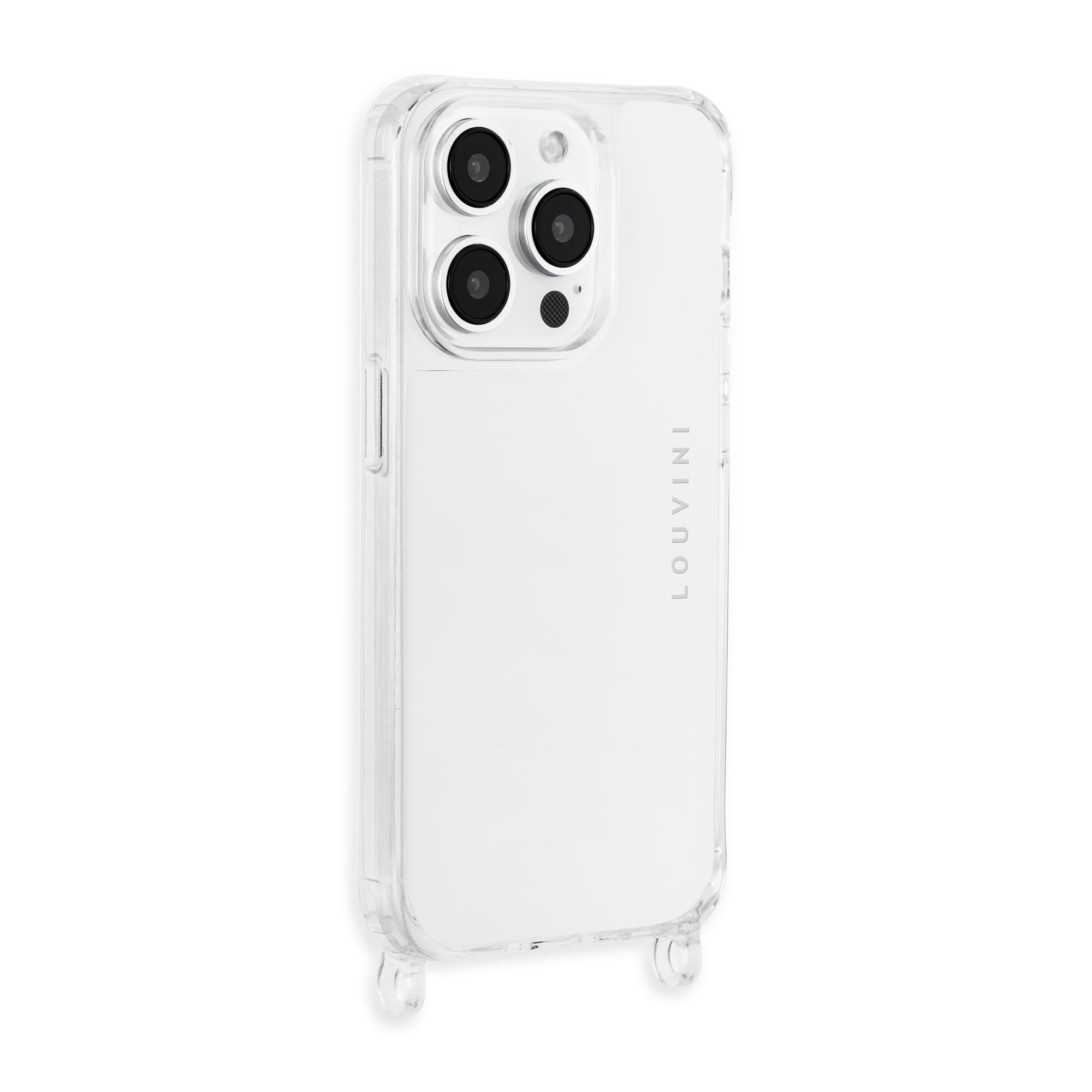 CLEAR IPHONE CASE WITH LOOPS CHARLIE