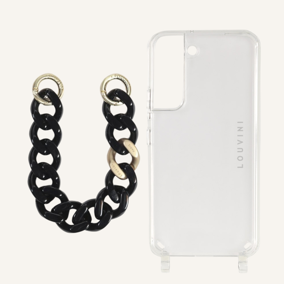 Charlie Case & Petit Zoe Black Chain (Samsung)