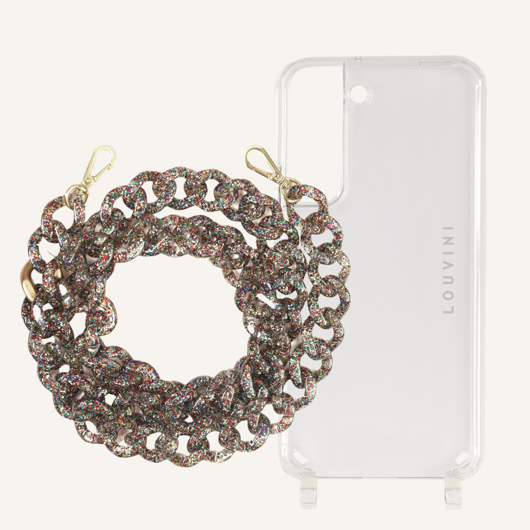 Charlie Case & Zoe Glitter Chain (Samsung)