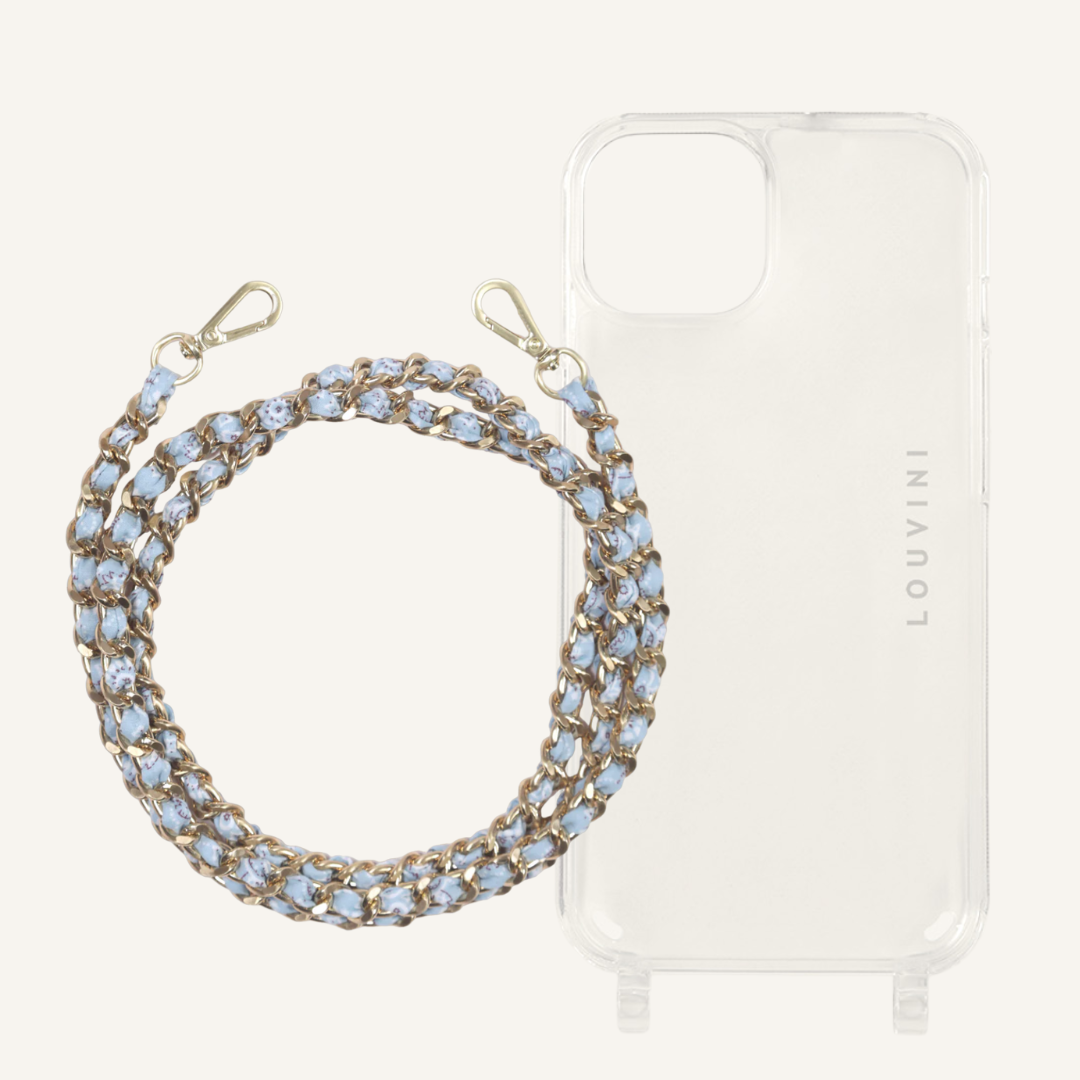 Charlie iPhone Case & Bonnie Blue Chain