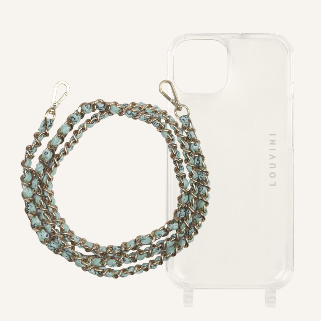 Charlie iPhone Case & Bonnie Green Chain