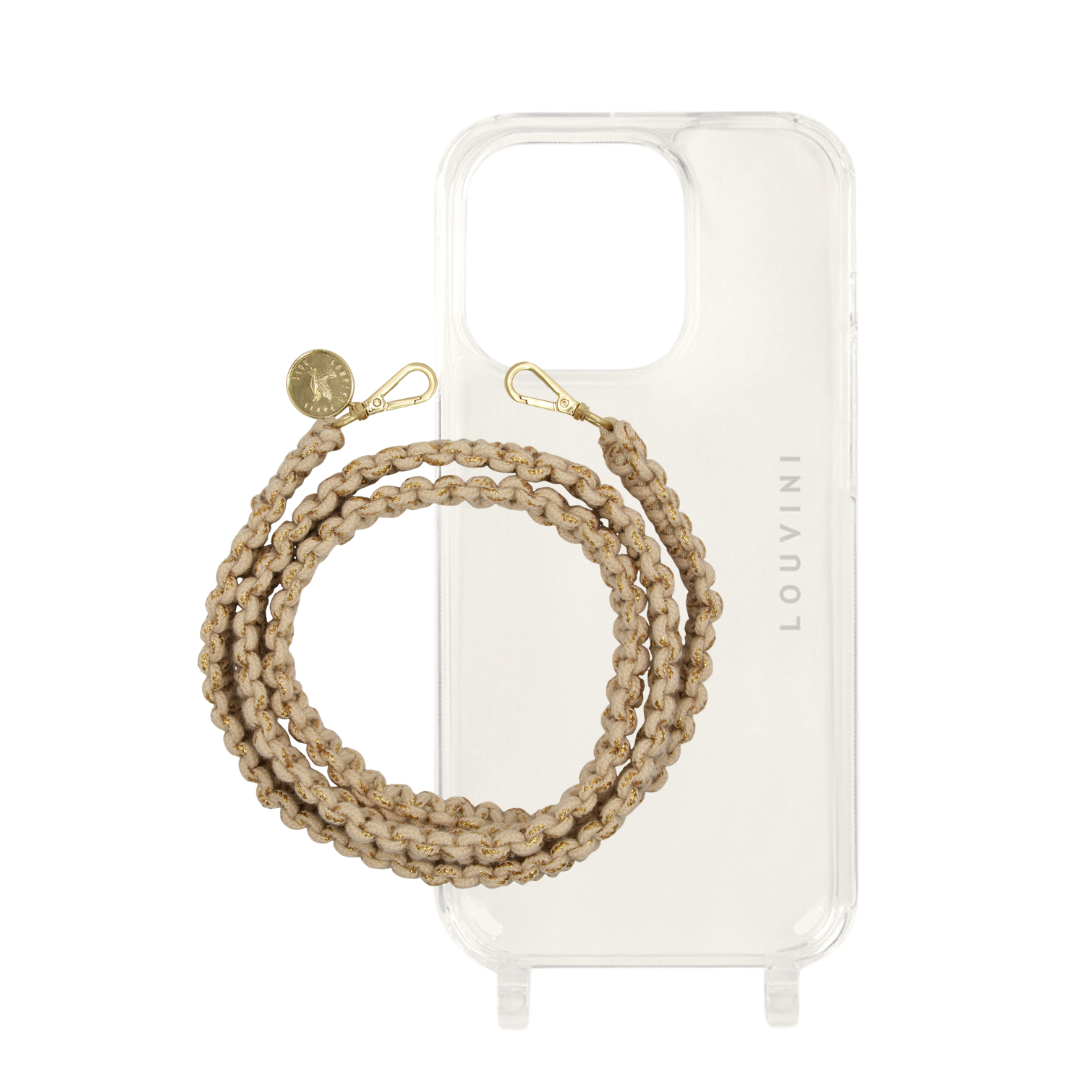 Charlie iPhone Case & Palma Cream Cord