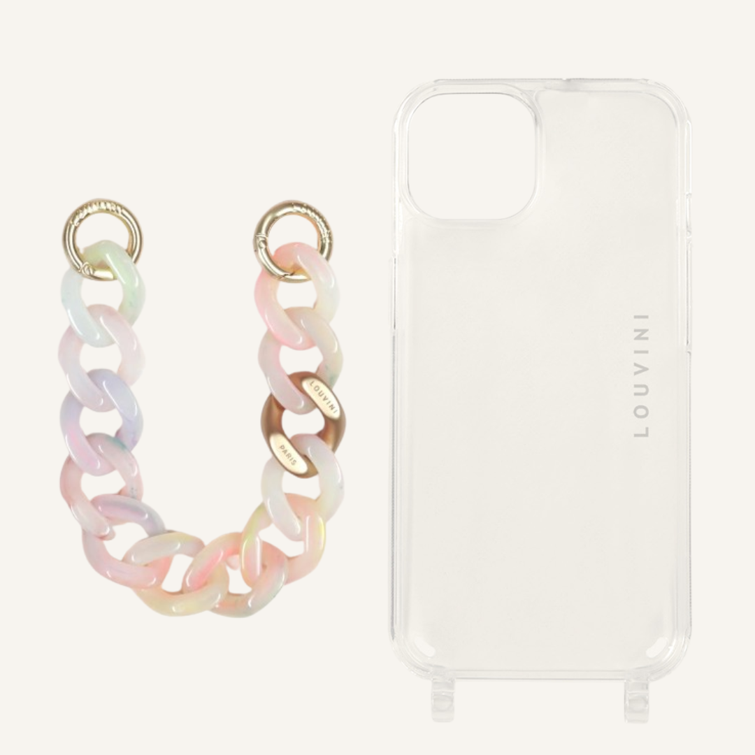 Charlie iPhone Case & Petit Zoe Neon Chain