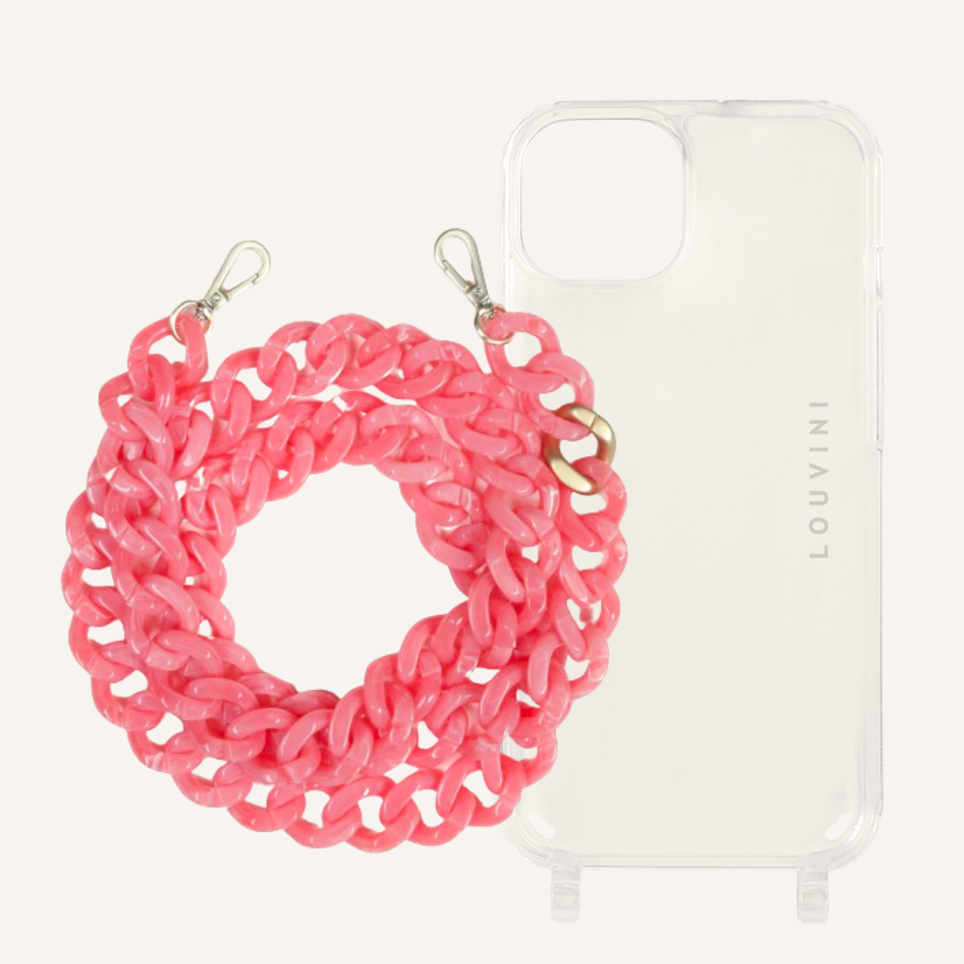 Charlie iPhone Case & Zoe Coral Chain