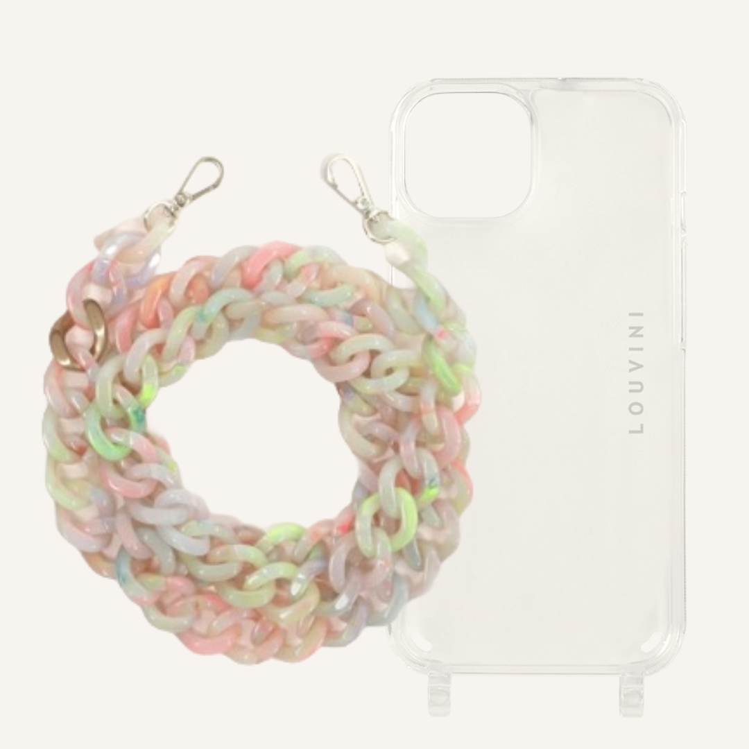 Charlie iPhone case & Zoe Fluo Chain