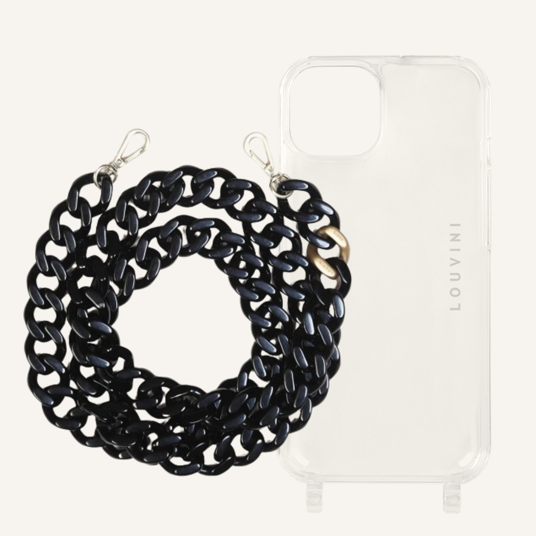 Charlie iPhone Case & Zoe Black Chain