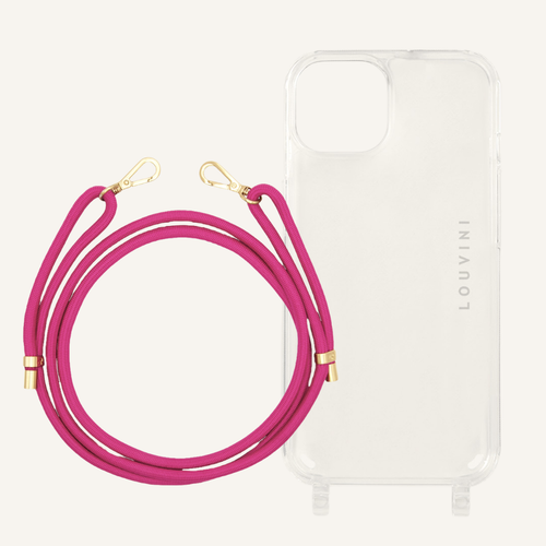 Charlie iPhone Case & Tessa Fuchsia Cord (New)